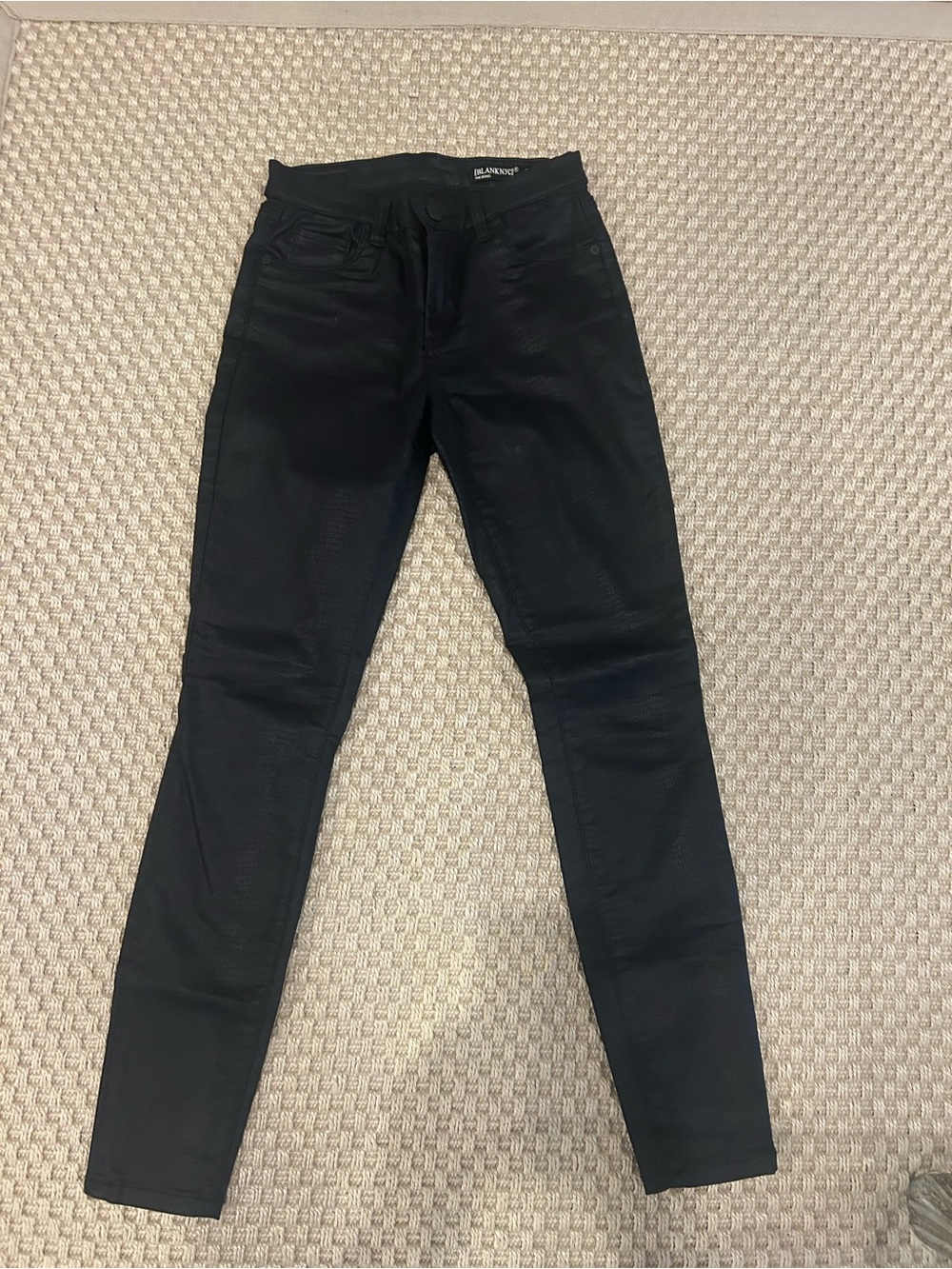 Blank NYC The Bond Jean Panther Reptile Sz 25